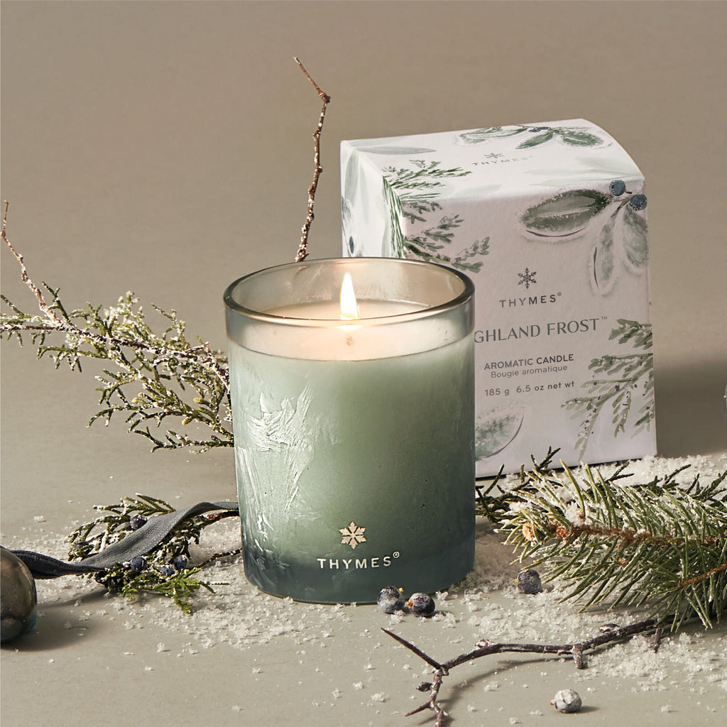 Thymes Highland Frost Aromatic Votive Candle 2 oz.