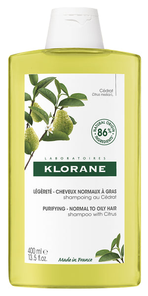 Klorane Shampoo With Citrus Pulp 400ml