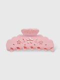 Big Effing Clip in Rose Fleur Eyelet