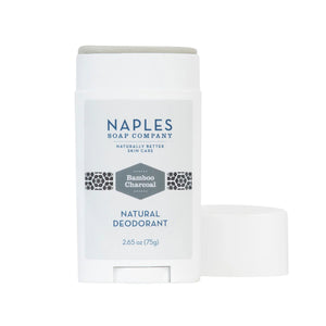 Naples Natural Deodorant Bamboo Charcoal Scent 2.65 oz