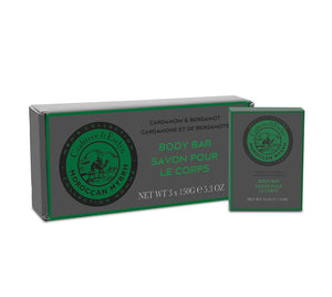 Crabtree & Evelyn Moroccan Myrrh Body Bar Soap 3x 5.29 oz