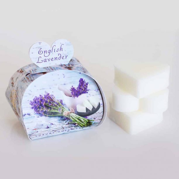 The English Soap Company English Lavender Guest Soaps 3 x 20g