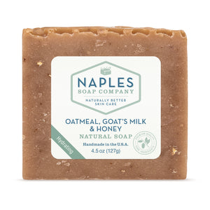 Naples Natural Soap Oatmeal Goat's Milk and Honey Natural Soap