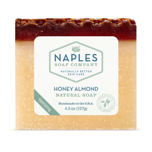 Naples Natural Soap Honey Almond 4.5 oz Bar