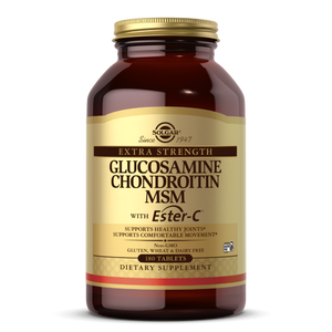 Solgar Glucosamine Chondroitin msm with Ester C Tablets 180