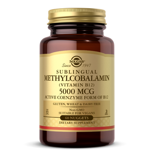 Solgar Methylcobalamin ( vitamin b12 ) 5000 mcg 60 nuggets