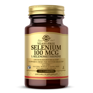 Selenium 100mcg yeast free tablets 100