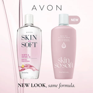 Avon Skin so Soft Soft Sensual Bath Oil 16.9 oz