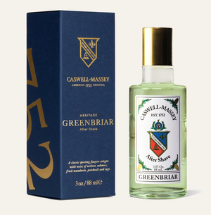 Caswell-Massey Gold Cap Greenbriar After Shave