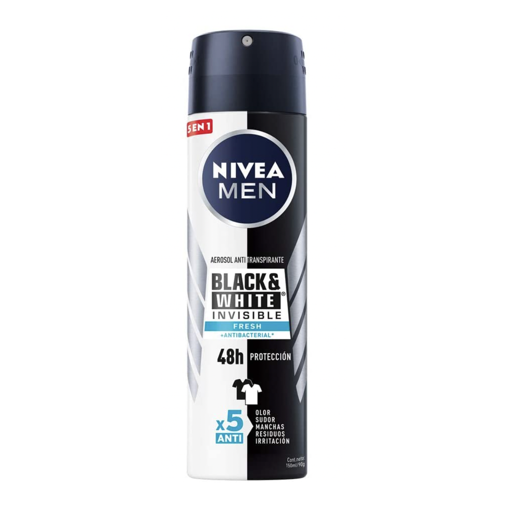 Nivea Men Deodorant Anti-Perspirant Spray 48h Black & White Fresh