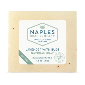 Naples Soap Company Lavender with Buds Natural Soap 4.5 oz