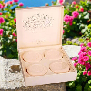 Rance Geranium Boxed Soap 4 bars each 3.5 oz each