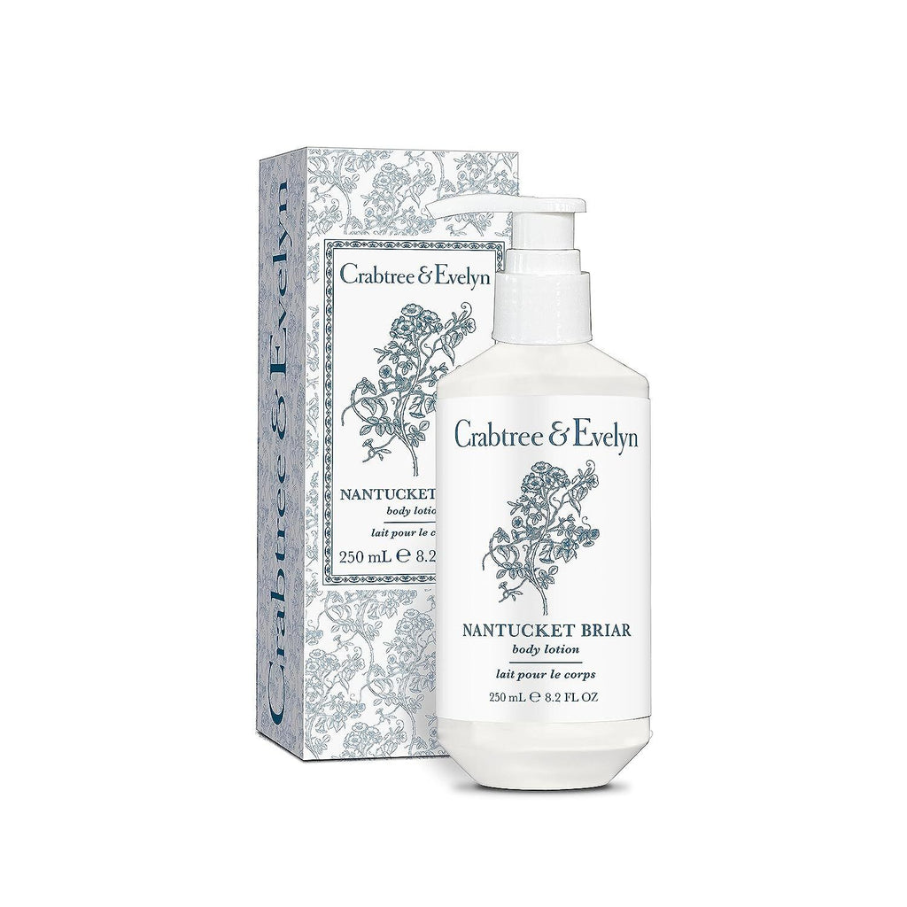 Crabtree & Evelyn Nantucket Briar Scented Body Lotion, 8.2 Fl oz