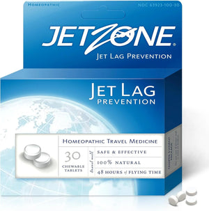 JetZone Jet Lag Remedy - Homeopathic Travel Aid