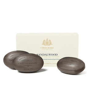 Caswell-Massey Centuries Sandalwood Three-Soap Set
