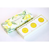 The English Soap Company Lemon & Mandarin Gift Soap Bars 3x100