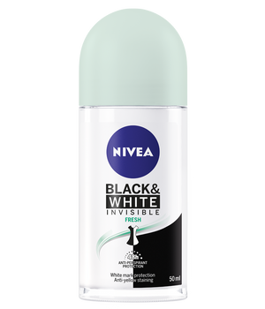 NIVEA Invisible Black & White Fresh Roll On for Women Anti Prespirant 50ML