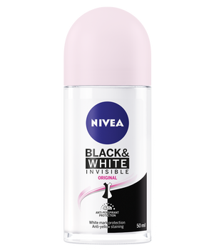 Nivea Invisible Black & White Women’s Roll-On Anti-Stain 50ml