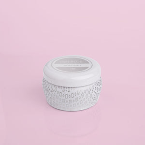 Capri Blue Volcano White  Mini Tin 3 oz
