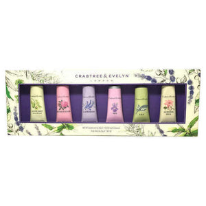 Crabtree & Evelyn Hand Therapy Collection Gift Box Set - 6 Piece