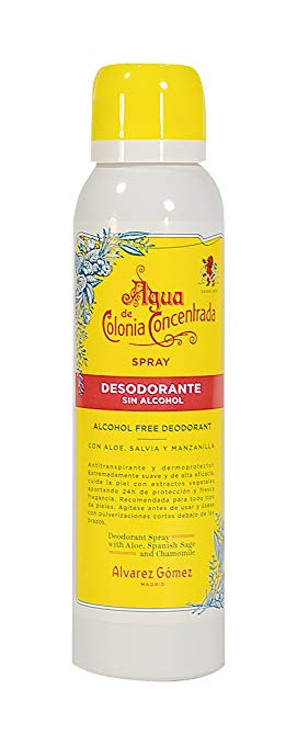 Álvarez Gómez Agua de Colonia Concentrada Deodorant Spray for Men 150ml