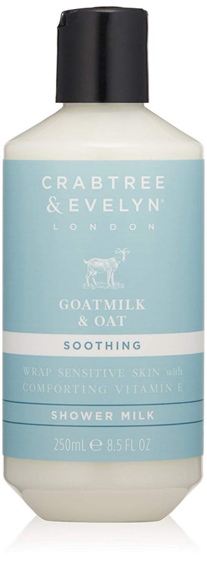 Crabtree & Evelyn Goatmilk & Oat Soothing Shower Milk 8.5 oz