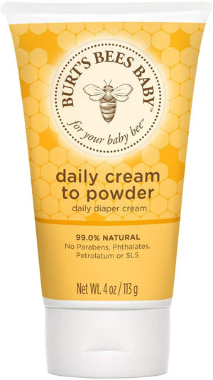 Burt's Bees Baby Daily Cream-To-Powder 4 oz
