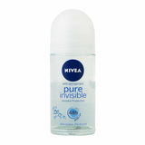 Nivea Pure Invisible 48h Antiperspirant Roll-on Deodorant 50ml