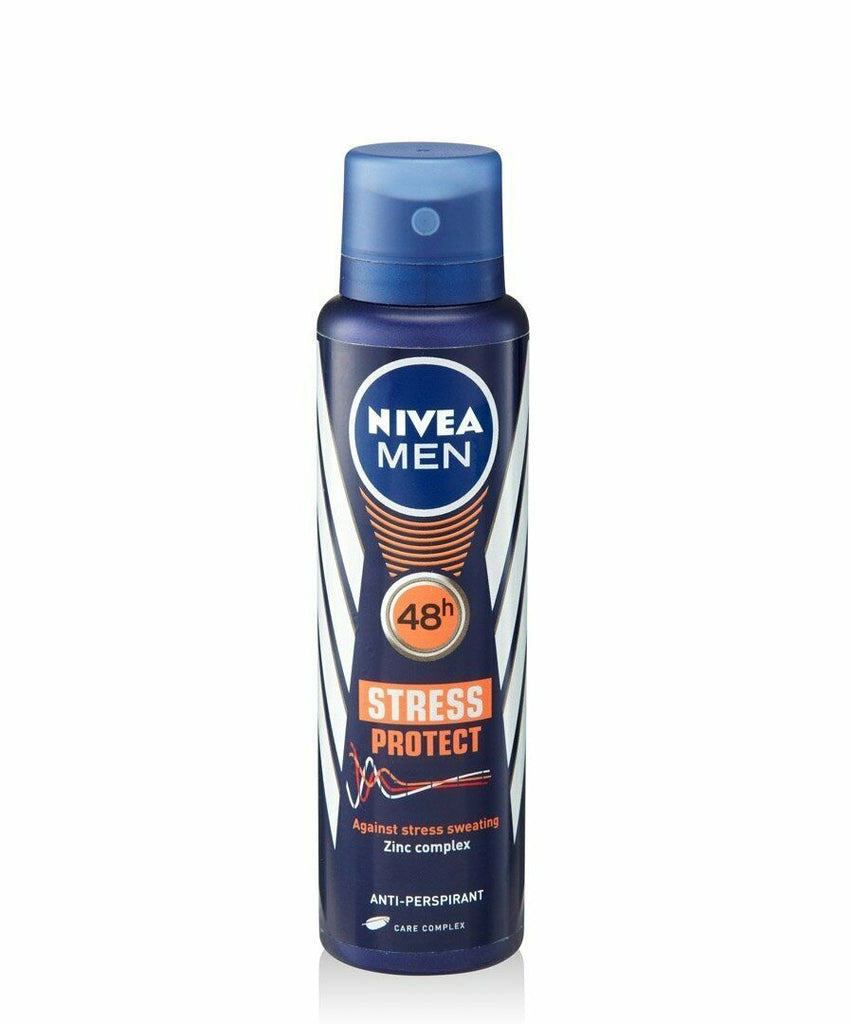 Nivea Men Antiperspirant Deodorant Spray Stress Protect Zinc Complex 5.07 Ounce