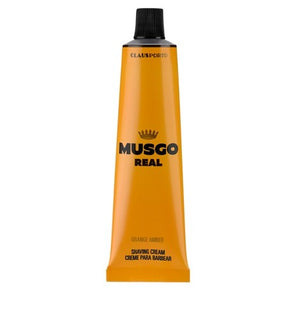 Claus Porto Musgo Real -Orange Amber Shaving Cream 3.4 oz