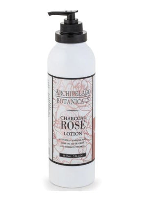 Archipelago Botanicals Charcoal Rose 18 oz. Lotion