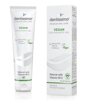 Dentissimo Toothpaste-gel Vegan Natural With Vitamin B12 75ml