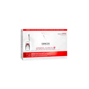 Vichy Dercos Aminexil Clinical 5 Targets Women - 21 Ampoules