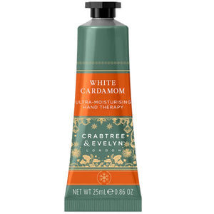 Crabtree & Evelyn White Cardamom Ultra-Moisturizing Hand Cream Therapy 0.9 oz.