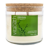 Vitabath Original Spring Green 3 Wick Filled Candle (14 oz)