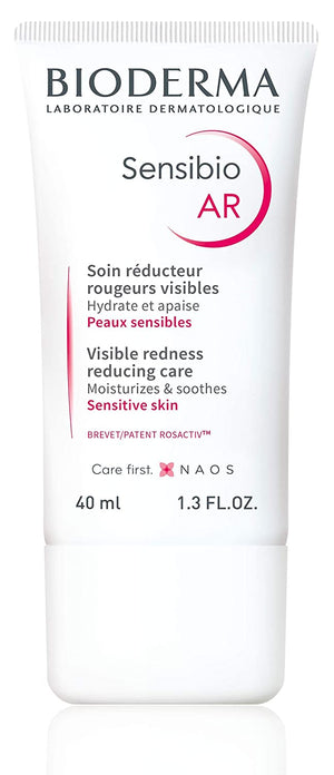 Bioderma - Sensibio - AR Cream - Visible Redness Reducing Cream - Skin Soothing and Moisturizing - for Sensitive Skin 1.3 oz.