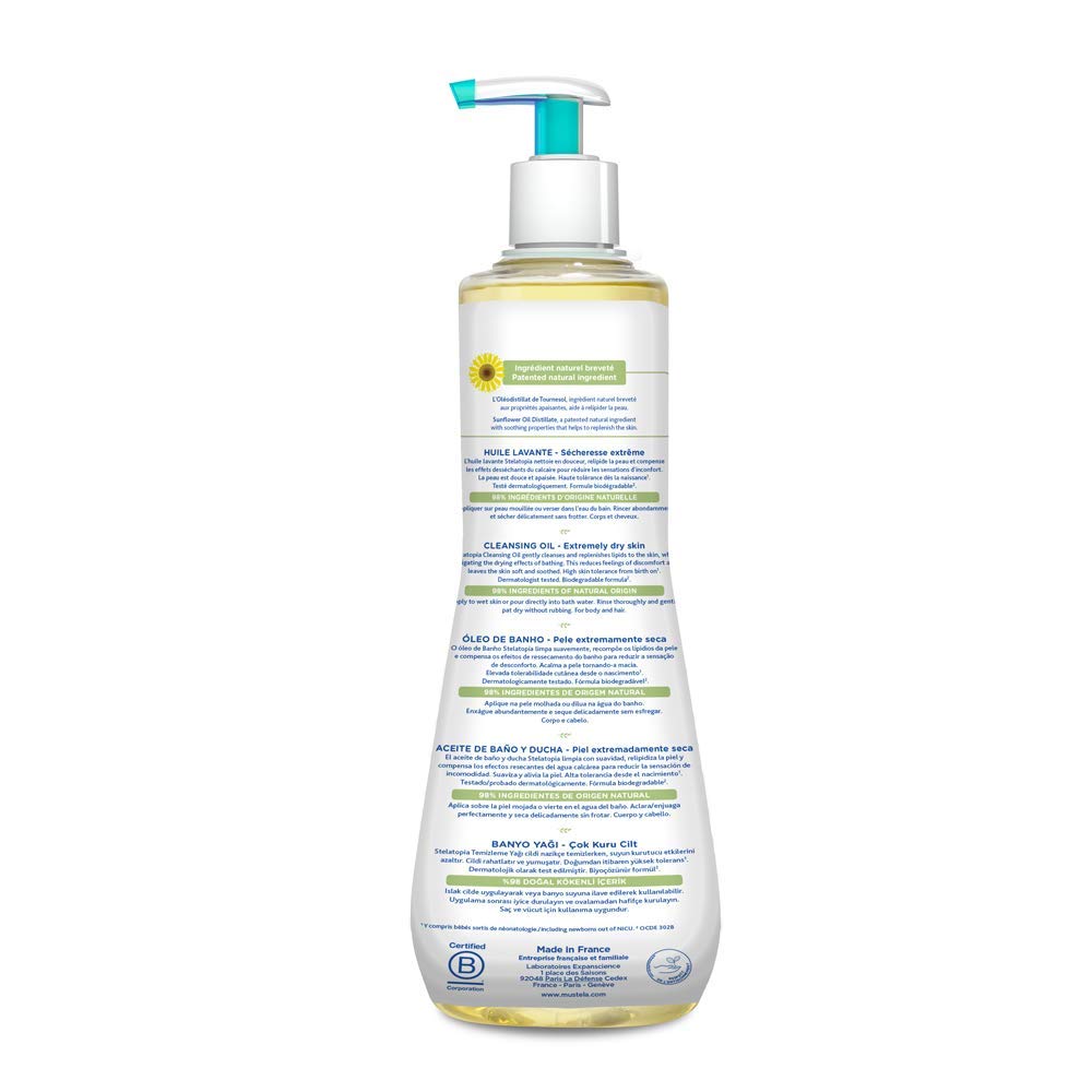 Stelatopia Cleansing Gel For Babies With Eczema-Prone Skin