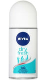 NIVEA Deodorant Antiperspirant Roll-on Women Dry Fresh 48 hours 50ml