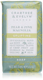 Crabtree & Evelyn Pear & Pink Magnolia Uplifting Soap, 5.5 oz