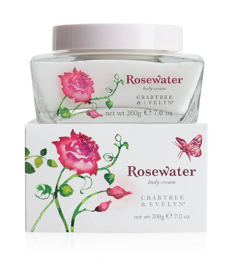 Crabtree & Evelyn Rosewater Body Cream 200g