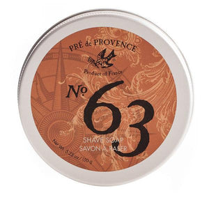 Pre De Provence No.63 Men's Shave Soap in Tin 5.25 oz