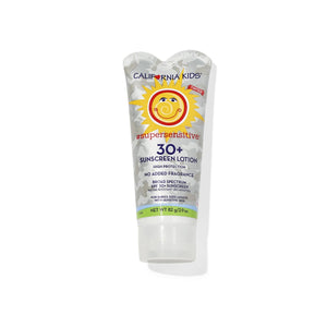 CALIFORNIA KIDS® #SUPERSENSITIVE™  BROAD SPECTRUM SPF 30+ SUNSCREEN