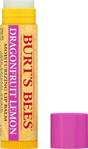 Burt's Bees 100% Natural Moisturizing Lip Balm Dragonfruit Lemon