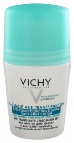 Vichy 48 Hour 'No-Trace' Anti-Perspirant Roll-On Deodorant 50ml