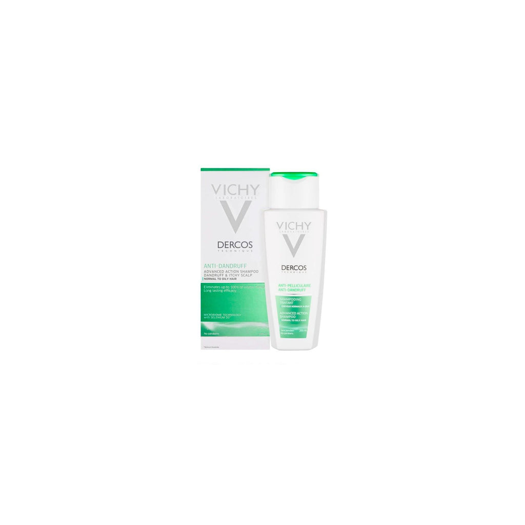 Vichy Dercos Anti-Dandruff Shampoo for Normal to Oily Hair (Select Size)