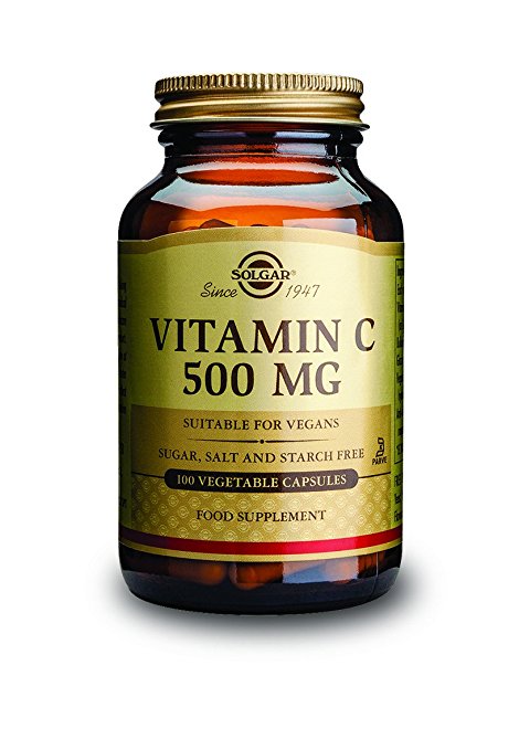 Vitamin C, 500 Mg, 100 Vegetable Capsules
