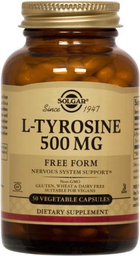 L-Tyrosine 500 mg Vegetable Capsules