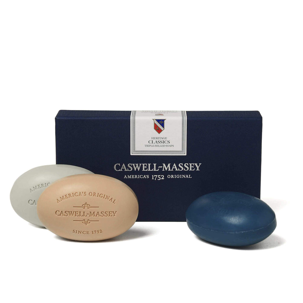 Caswell-Massey Heritage Classics Three-Soap Set