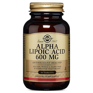 Alpha Lipoic Acid 600 mg, 50 Tablets