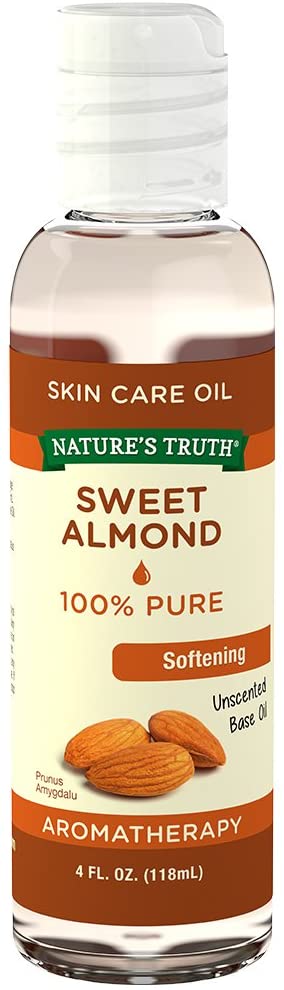 Nature's Truth Almond Liquid Base Oil, 4 oz